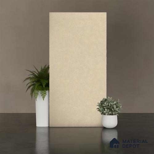 Stone Floor & Wall Tile TL 07946 D Warm Avorio 4 ft x 2 ft Matte Finish Vitrified Tile - 9 mm | Suitable For living Room, Bedroom, Bathroom