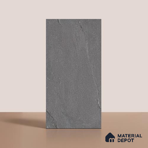 Punch Floor & Wall Tile TL 07900 D Bogota Grey 4 ft x 2 ft Matte Finish Endless Vitrified Tile - 9 mm | 4 Random Designs | Suitable For living Room, Bedroom, Bathroom
