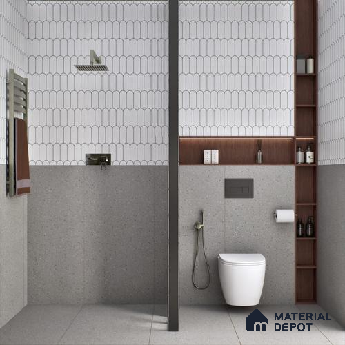 Terrazzo Wall & Floor Tile TL 07481 Terrazzo Stone 4 ft x 2 ft Matte Finish Vitrified Tile - 9 mm