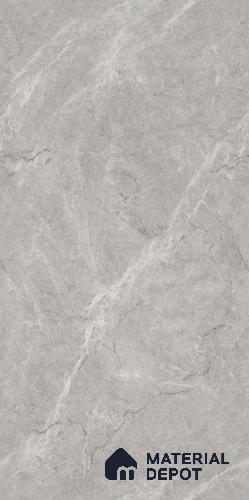 Marble Floor & Wall Tile TL 09202 French Bottochino Grigio 4 ft x 2 ft Textura Finish Vitrified Tile - 9 mm | 4 Random Design | Suitable For Living Room, Bedroom, Dining Area