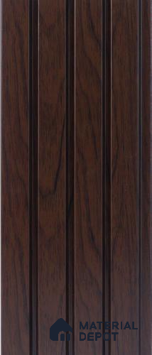 Brown Wooden Louver PN 05278 8 ft x 4.9 inch Charcoal Panel - 11 mm | Suitable for Feature Wall, TV Unit & Living Room | Width is Subjected to 5% Variation
