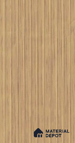 Wooden Fluted LM 21422 8 ft x 4 ft Texture Finish Decorative Laminate - 1 mm | Suitable for TV Unit,Wardrobe, Kitchen Cabinets