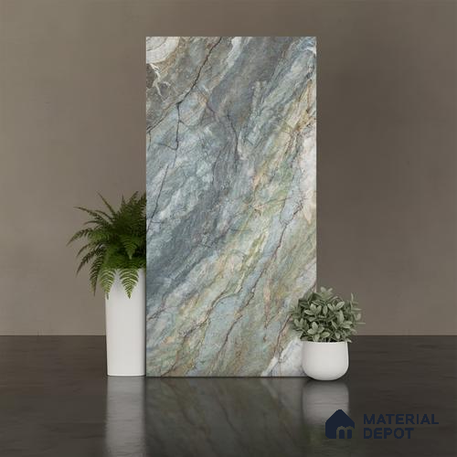 TL 04443 Alps Glitter 1200 x 600 mm Digital Punch Matte Finish Vitrified Tile - 9 mm