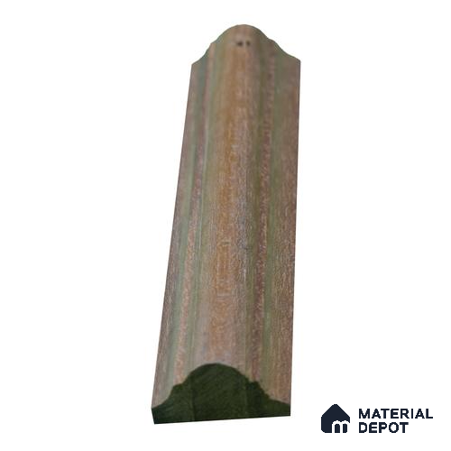 Ready To Install DIY Finished Beech Wood Designer Wainscot French Wall Moulding Design 2 Granulux PM 00296 H | 8.5 ft x 22 mm x 11 mm | Nail & Adhesive Installation