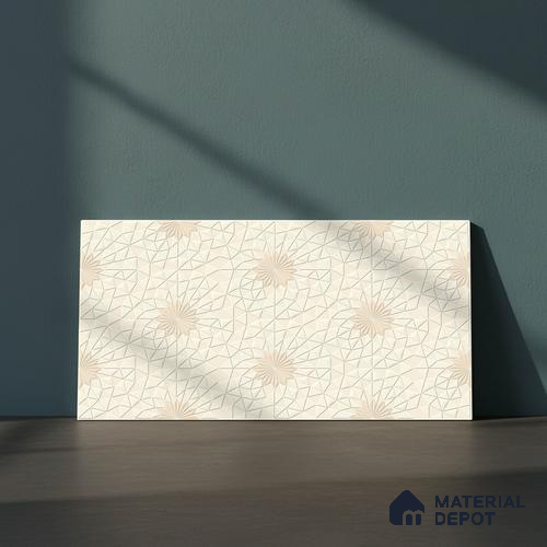 Highlighter Wall Tile TL 06488 24 inch x 12 inch Ceramic Matte Finish - 8 mm | Suitable for Accent / Feature Walls, Living Room, Bedroom, Bathroom, Kitchen Wall & Backsplashes