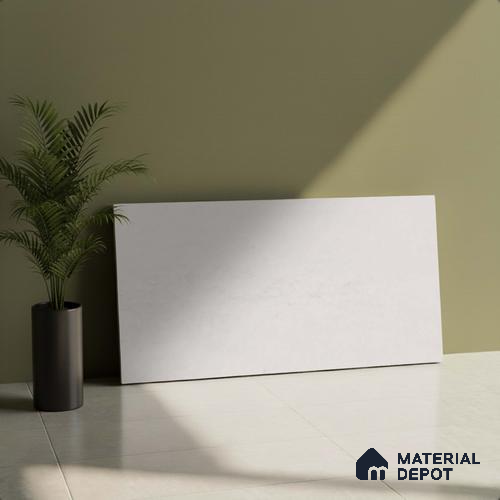 Marble Wall Tile TL 06479 D S Vista Silver 2 ft x 1 ft Ceramic Matte Finish - 8 mm | Suitable for Living Room, Kitchen & Bathroom