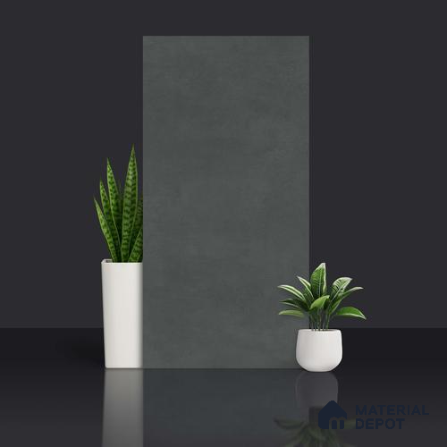 Stone Look Wall & Floor Tile TL 06612 B Azul Negro 4 ft x 2 ft Vitrified Matte Finish - 9 mm | Random 3 | Suitable for Living Room, Bedroom, Bathroom, Kitchen, Dining