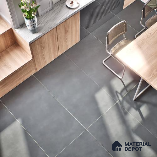 Stone Look Wall & Floor Tile TL 06612 B Azul Negro 4 ft x 2 ft Vitrified Matte Finish - 9 mm | Random 3 | Suitable for Living Room, Bedroom, Bathroom, Kitchen, Dining