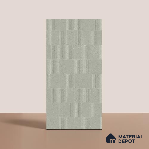 Highlighter Wall Tile TL 08031 F Saga Green Barcode 4 ft x 2 ft Vitrified Matte Finish - 9 mm