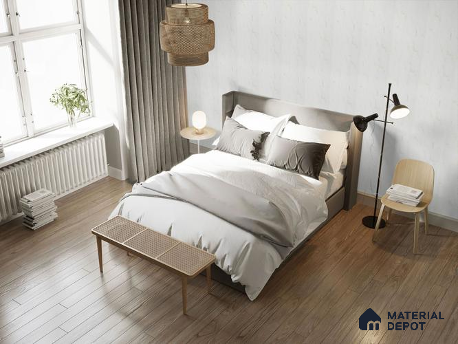White Veined Marble Louver PN 02734 C 8 ft x 12 inch Charcoal Panel - 6 mm | Suitable for Feature Wall, TV Unit & Living Room | Width is Subjected to 5% Variation