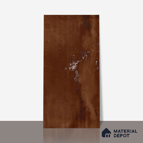 Metallic Floor & Wall Tile TL 06495 C Ferro Oxide 4 ft x 2 ft Vitrified Matte Finish - 9 mm | Suitable for Living Room, Bedroom, Kitchen & Bathroom