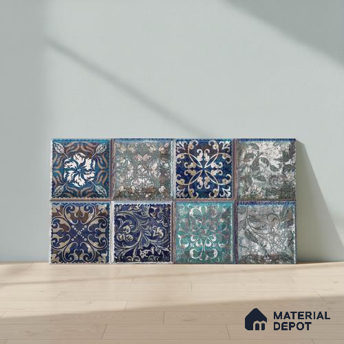 Highlighter Wall Tile TL 06489 24 inch x 12 inch Ceramic Matte Finish - 8 mm | Suitable for Accent / Feature Walls, Living Room, Bedroom, Bathroom, Kitchen Wall & Backsplashes