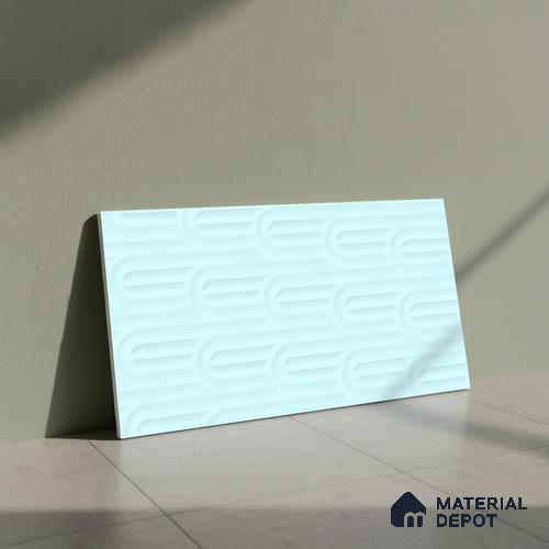 Punch Wall Tile TL 06501 B 24 inch x 12 inch Ceramic Sugar Finish - 8 mm | Suitable for Accent / Feature Walls & Bathroom Wall