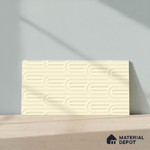 Punch Wall Tile TL 06501 C 24 inch x 12 inch Ceramic Sugar Finish - 8 mm | Suitable for Accent / Feature Walls & Bathroom Wall