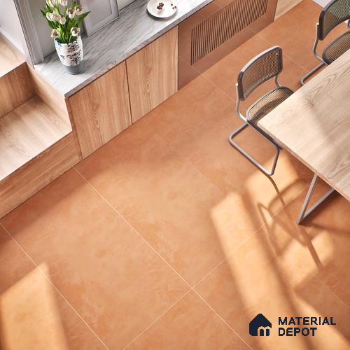 Stone Look Wall & Floor Tile TL 06614 C Neutral Coral 4 ft x 2 ft Vitrified Matte Finish - 9 mm | Random 4 | Suitable for Living Room, Bedroom, Bathroom, Kitchen, Dining