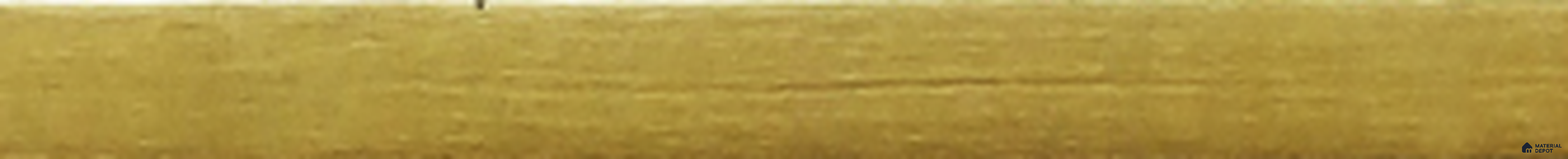 SL Gold Flat T Brass Tile Profile Matte Finsh TF 00446 AY | 4 ft x 12 mm | Wall Use | 10.2 mm