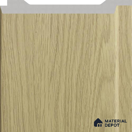 Golden Oak Wooden Louver PN 02735 J 9.5 ft x 4.8 inch Charcoal Panel - 12 mm | Suitable for Feature Wall, TV Unit & Living Room | Width is Subjected to 5% Variation