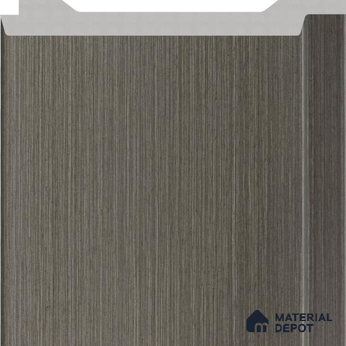 Charcoal Gray Wooden Louver PN 02735 P 9.5 ft x 4.8 inch Charcoal Panel - 12 mm | Suitable for Feature Wall, TV Unit & Living Room | Width is Subjected to 5% Variation