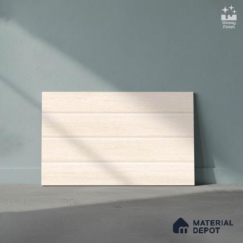 TL 01895 Butterscotch Light 18 x 12 inch Glossy Finish Ceramic Wall Tile - 6 mm