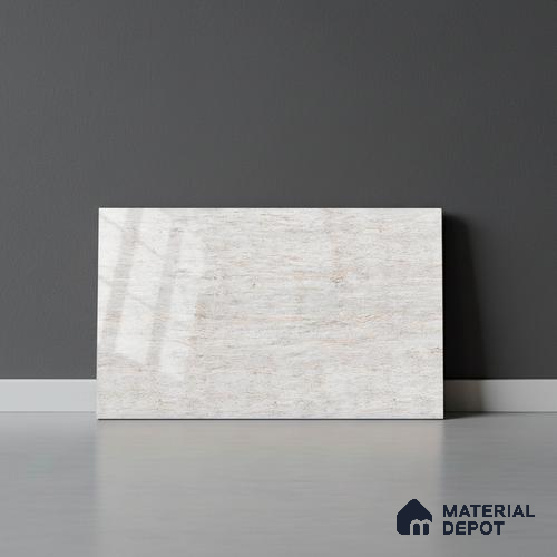 Budget Friendly Marble Wall Tile Value For Money TL 01918 A  18 x 12 inch - Ceramic Glossy Finish -6 mm  | Suitable for Kitchen & Bathroom
