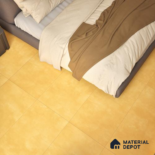 Cement Floor & Wall Tile TL 06266 C Stellar Terra Cotto 4 ft x 2 ft Vitrified Punch Finish - 9 mm (Random Design 4) | Suitable for Living Room, Bedroom, Bathroom & Kitchen