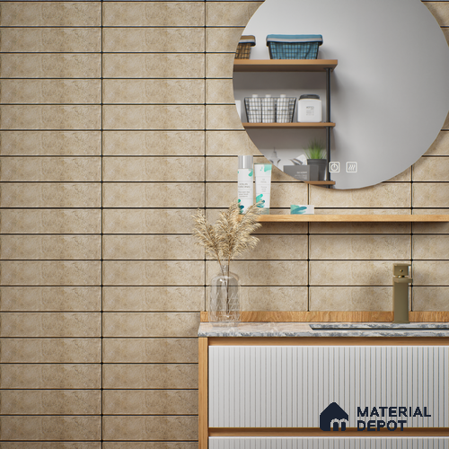 TL 03727 N Perlia 300x75 mm Matte Finish Ceramic Wall Subway Tile - 10 mm