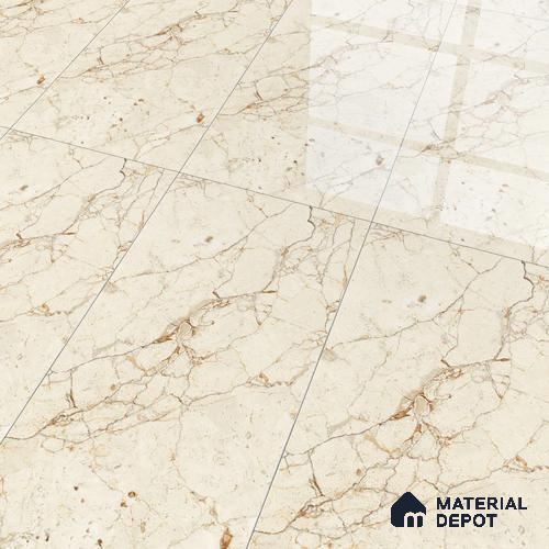 Marble Floor & Wall Tile TL 02213 Cerate Cream 4 ft x 2 ft Glossy Finish Vitrified Tile - 9 mm (Random 3)
