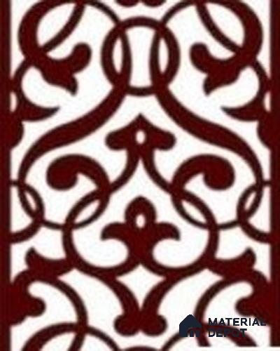 Duco Paintable Lattice Design CNC Carving MDF Panel 4 ft x 4 ft - 12 mm
