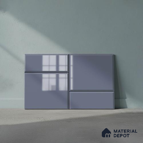 TL 01919 C Ash Grey Dark 18 x 12 inch Glossy Finish Ceramic Wall Tile - 6 mm