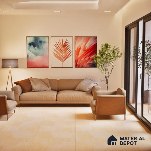 TL 05623 Crecks Vartus 1200x600 mm Matte Finish Floor & Wall Tile - 9 mm