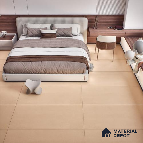 TL 05626 Dark Beige Lapis 1200x600 mm Matte Finish Floor & Wall Tile - 9 mm
