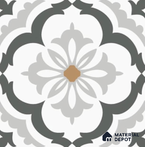 TL 00912 Decor 14 600 x 600 mm Matte Finish Tile - 9 mm | Please Expect a Slight Variation of Pattern