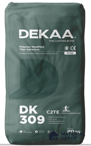 DK 309 White Internal & External Application for Tile on Tile | 20 Kg