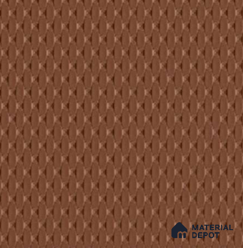 Patterned Look LM 18519 Caramel Brown 8 ft x 4 ft Solid Textured Finish Anti Fingerprint Decorative Thermo Laminate - 1 mm | Suitable for Bedroom, TV Unit, Wardrobe | Matching Edgeband EB 357 ST17