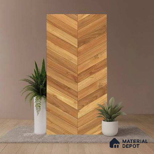 TL 07701 El Nevi Wood Beige 1200x600 mm Matte Finish Floor & Wall Tile - 9 mm