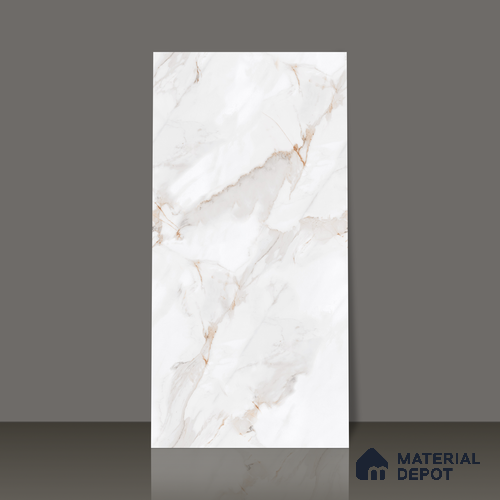 Endless Wall & Floor Tile TL 06208 Endura Arctic Pearl 4 ft x 2 ft Vitrified Matte Finish - 9 mm (Random Design 4) | Suitable for Living Room,Bedroom,Bathroom & Kitchen