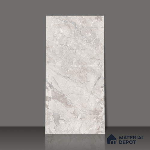Endless Wall & Floor Tile TL 06195 B Lumina Urban Mist 4 ft x 2 ft Vitrified Glossy Finish - 9 mm (Random Design 4) | Suitable for Living Room, Bedroom, Bathroom & Kitchen