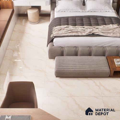 Budget Friendly Endless Wall & Floor Tile Value for Money TL 05939 Terravia Camelis 4 ft x 2 ft - Vitrified Endless Glossy Finish - 8.5 mm | 7 Random Designs | Suitable for Living Room, Bedroom & Bathroom