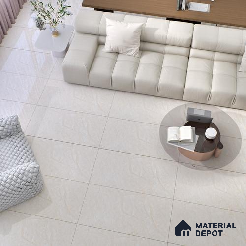 Budget Friendly Endless Wall & Floor Tile Value for Money TL 05954 Terravia Nensia 4 ft x 2 ft - Vitrified Endless Glossy Finish - 8.5 mm | 4 Random Designs | Suitable for Living Room, Bedroom & Bathroom