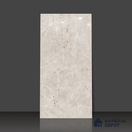 Budget Friendly Endless Wall & Floor Tile Value for Money TL 05952 Terravia Ritzon 4 ft x 2 ft - Vitrified Endless Glossy Finish - 8.5 mm | 4 Random Designs | Suitable for Living Room, Bedroom & Bathroom