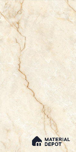 Endless Wall & Floor Tile Velvet Crema TL 05851 1600 x 800 mm Vitrified High Gloss Finish - 9 mm | 3 Random Design |Suitable For Living Room, Bedroom, Kitchen