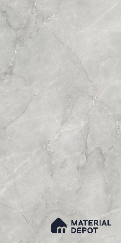 White Marble Look LM 24114 8 ft x 4 ft Texture Finish Decorative Laminate - 1 mm | Suitable for TV Unit, Wardrobe, Kitchen Cabinets