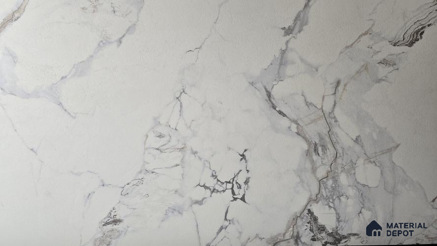 Cream Marble Look LM 24098 8 ft x 4 ft Texture Finish Decorative Laminate - 1 mm | Suitable for TV Unit, Wardrobe, Kitchen Cabinets