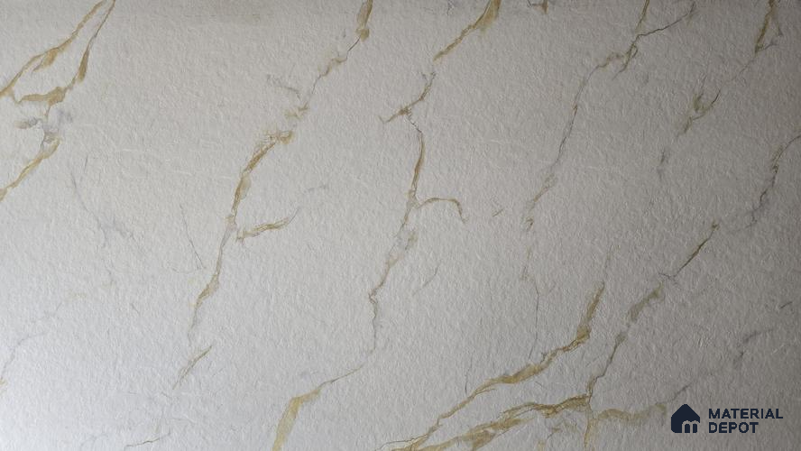 Grey Marble Look LM 24143 8 ft x 4 ft Texture Finish Decorative Laminate - 1 mm | Suitable for TV Unit, Wardrobe, Kitchen Cabinets