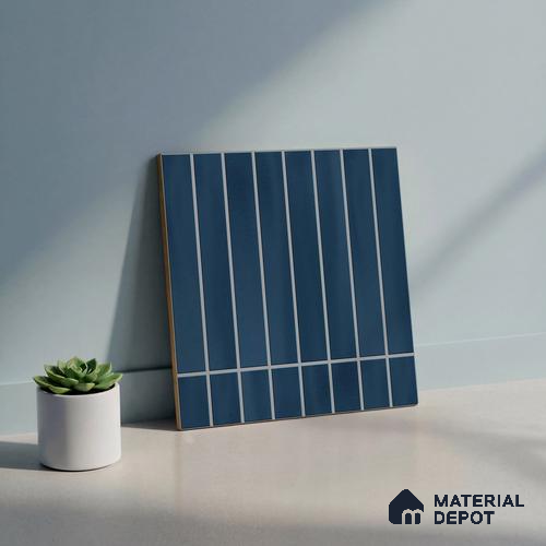 Faux Subway Wall Tile TL 06338 AstroTile 12 inch x 12 inch Ceramic Matte Finish - 9.5 mm | Suitable for Accent / Feature Walls, Bathroom, Kitchen Wall & Backsplashes | Please Expect a Slight Variation of Pattern