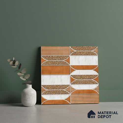Moroccan Tile TL 04394 M Fenix 219 Decor 12 x 12 inch Ceramic Matte Finish - 9 mm | Please Expect a Slight Variation of Pattern