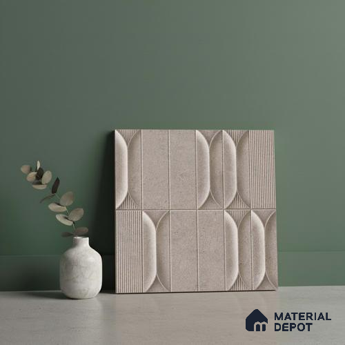 Faux Subway Look Wall Tile TL 09168 G | Matte Finish 12 x 12 inch Ceramic Tile - 10 mm | Suitable For Kitchen, Bathroom & Dining Area | Please Expect a Slight Variation of Pattern