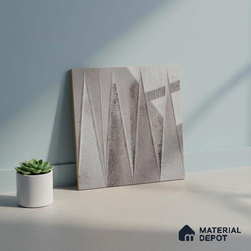 Faux Subway Look Wall Tile TL 09156 B | Glossy Finish 12 x 12 inch Ceramic Tile - 10 mm | Suitable For Kitchen, Bathroom & Dining Area | Please Expect a Slight Variation of Pattern