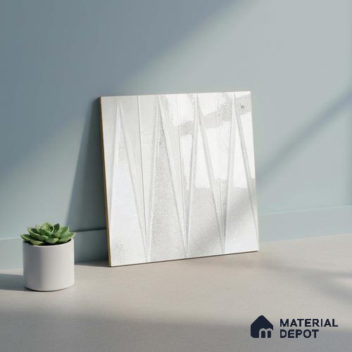 Faux Subway Look Wall Tile TL 09156 | Glossy Finish 12 x 12 inch Ceramic Tile - 10 mm | Suitable For Kitchen, Bathroom & Dining Area | Please Expect a Slight Variation of Pattern