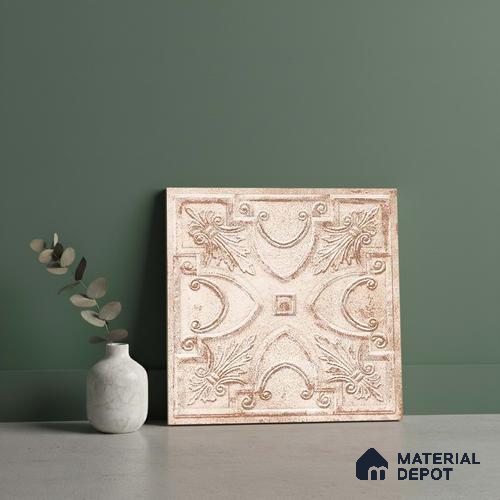Patterned Look Wall Tile TL 09154 B | Matte Finish 12 x 12 inch Ceramic Tile - 10 mm | Suitable For Kitchen, Bathroom, Bedroom & Office